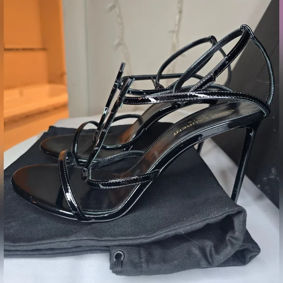 YSL Cassandra 95 Strappy Heels! - Picture 14 of 16